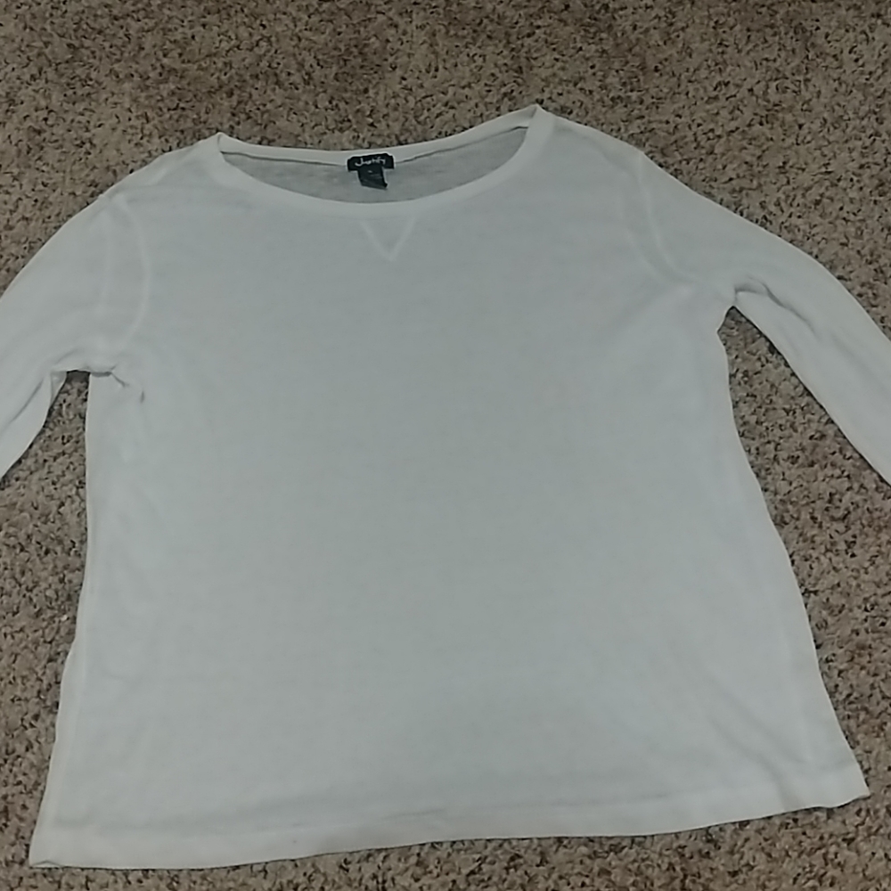 ⚓NWOT  White long sleeve shirt